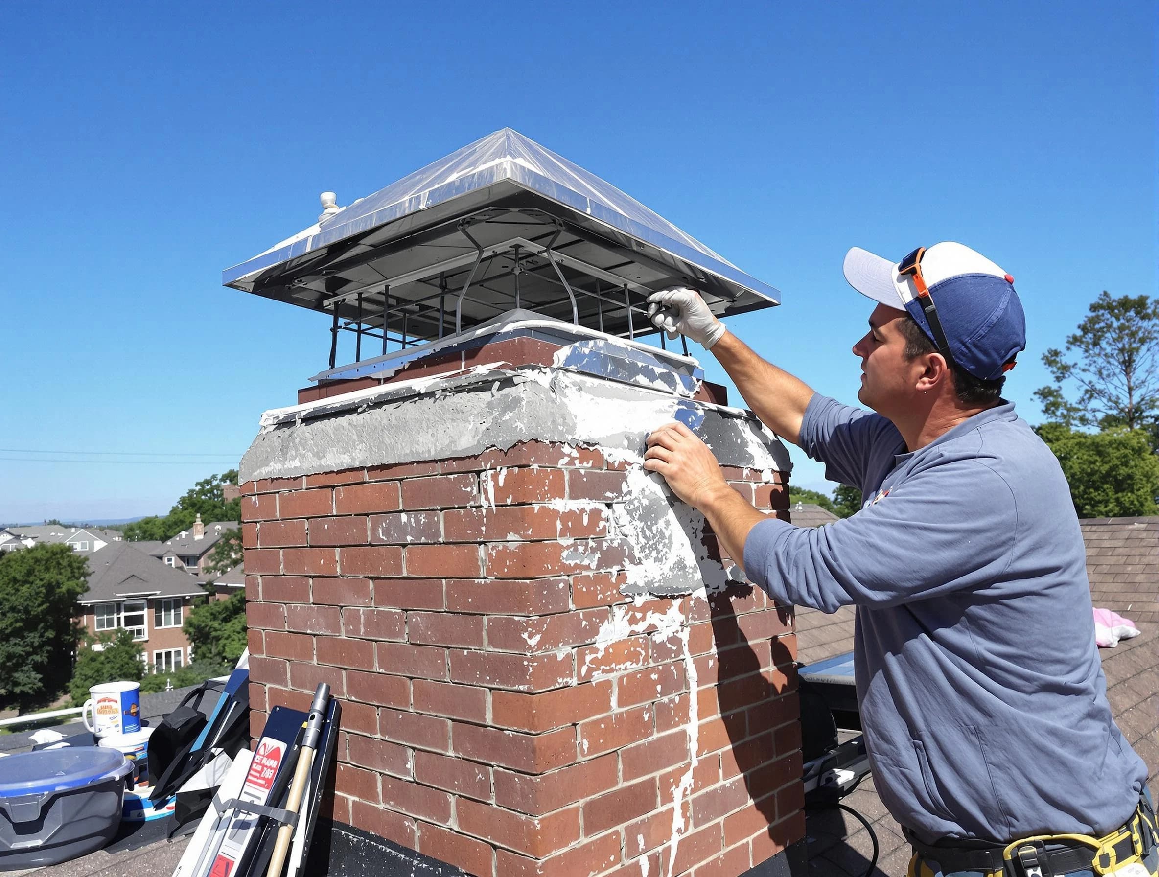 Chimney Crown Services service in West Bountiful, UT